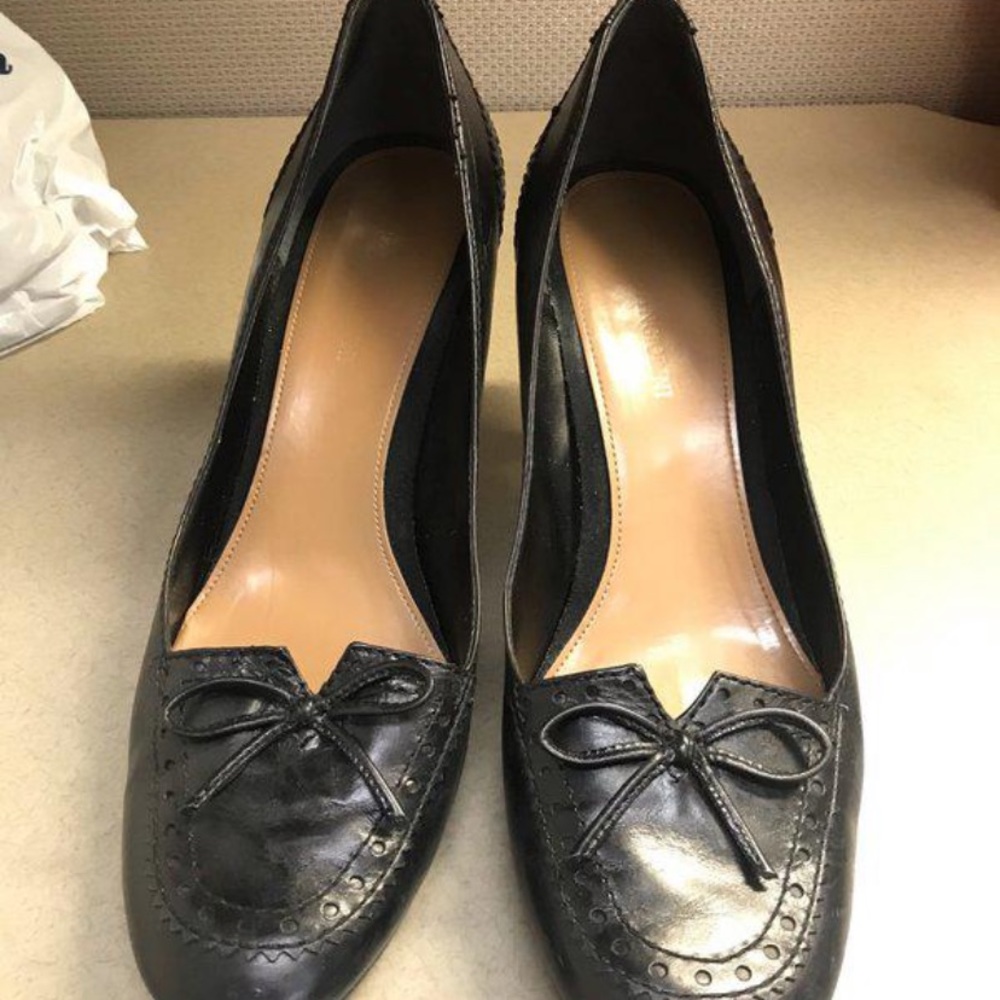 Enzo Angiolini Oxford Kitten Heels